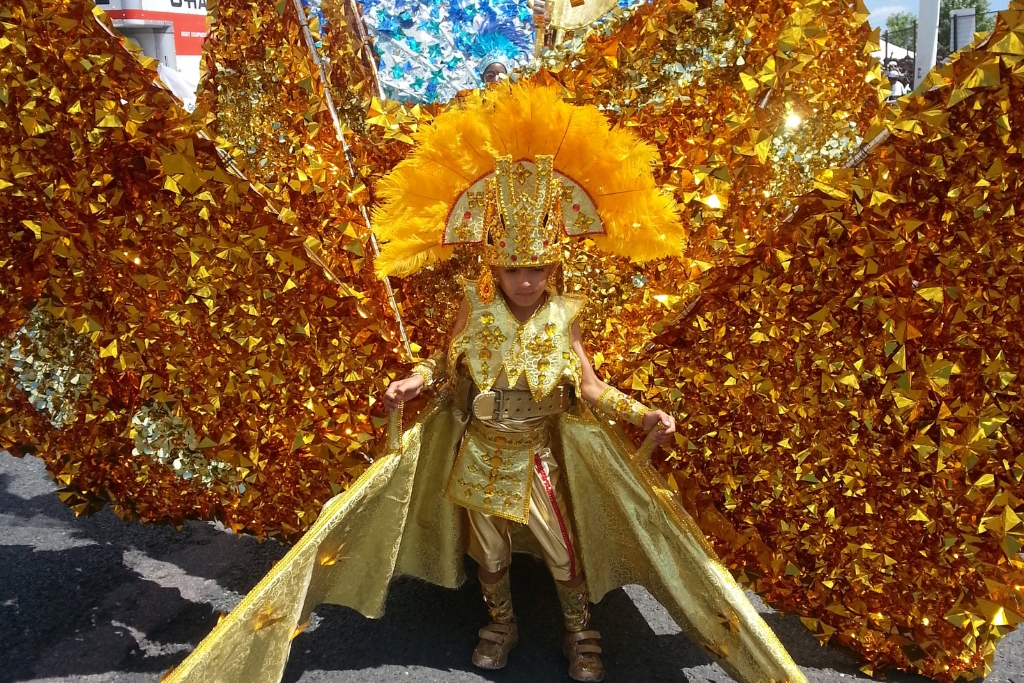 Caribana. Caribbean Costume, festival dancing.