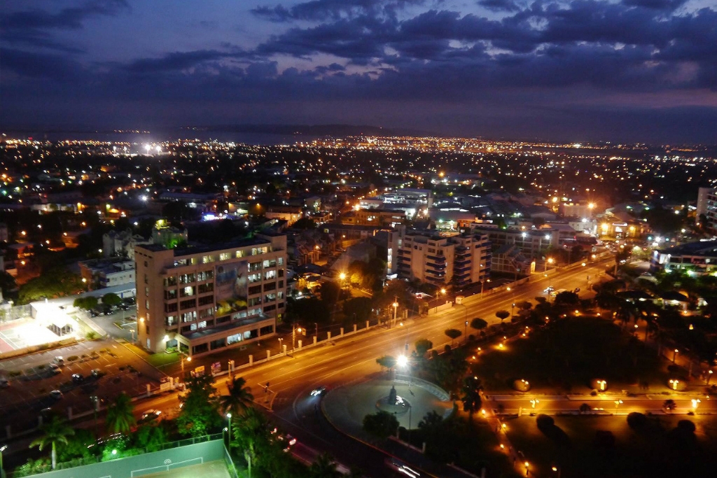 Kingston Jamiaca By Night