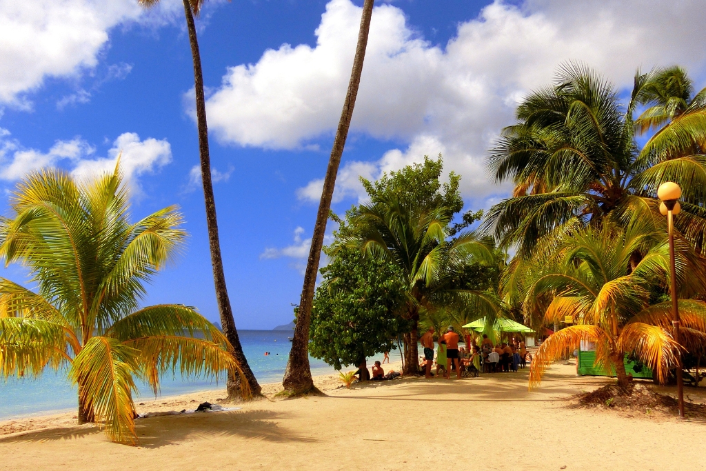 Martinique Caribbean local street food