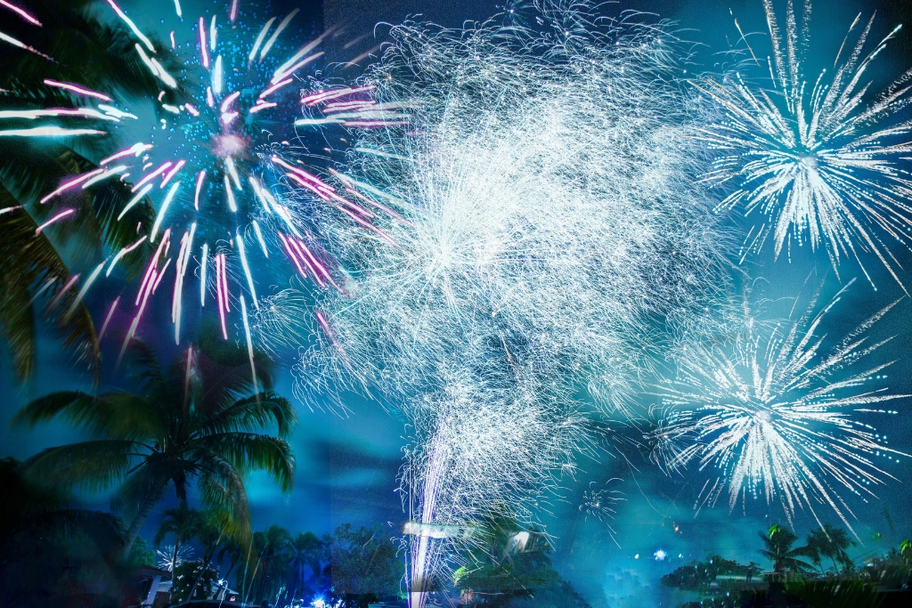 St Lucia Fireworks