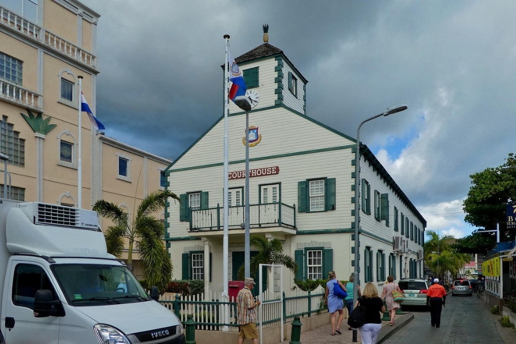 Historic St Maarten Courthouse
